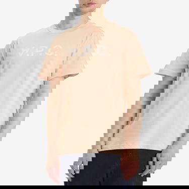 T-paita A.P.C. Men's VPC Logo T-Shirt Size Small Vaaleanpunainen | COHBM-M26384-ELB, 2