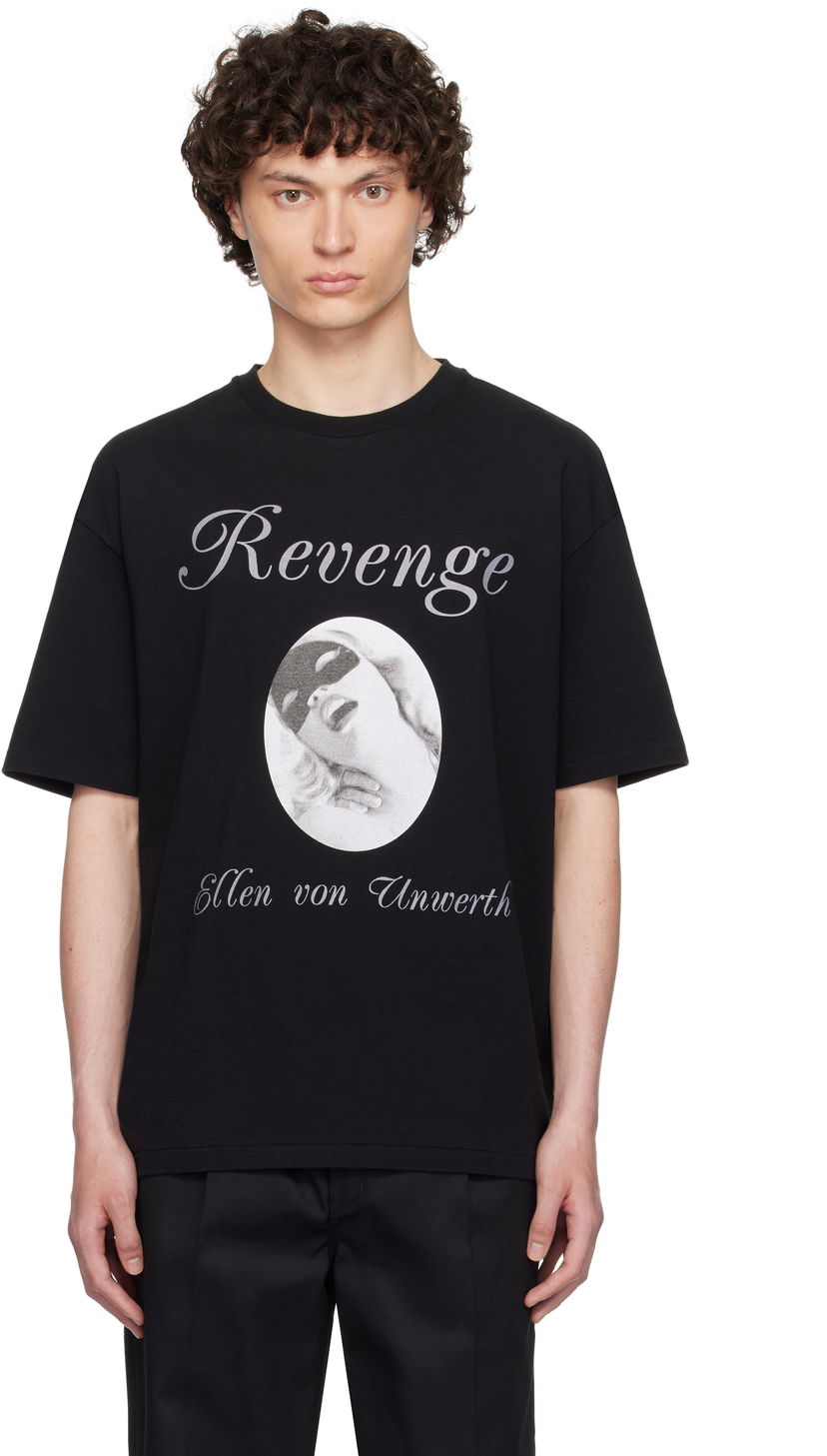 T-paita WACKO MARIA WACKO MARIA Ellen Von Unwerth Graphic T-Shirt Musta | EVU-WM-WT01