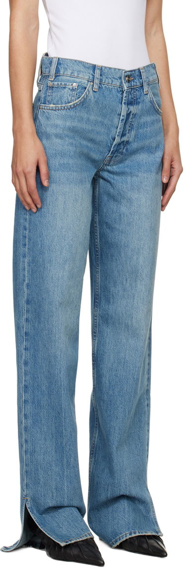 Jeans Anine Bing Anine Bing Roy Split Hem Jeans Sininen | A-06-1113-477, 1