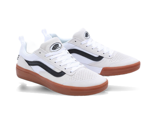 Tennarit ja kengät Vans Chaussures Zahba (white/black/gum) Homme Blanc, Taille 39 Vihreä | VN0007QQWBK