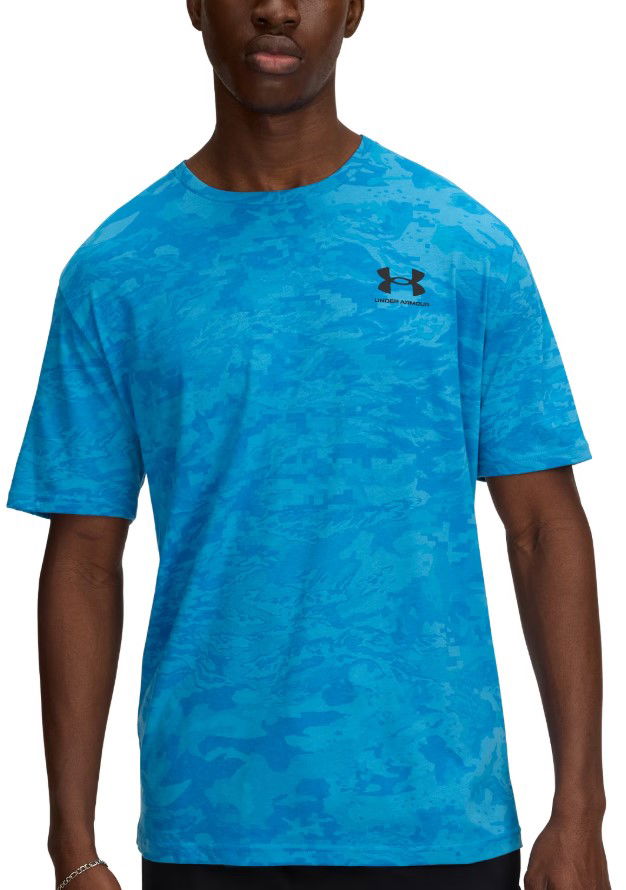 T-paita Under Armour ABC Camo Short Sleeve T-Shirt Sininen | 1357727-452