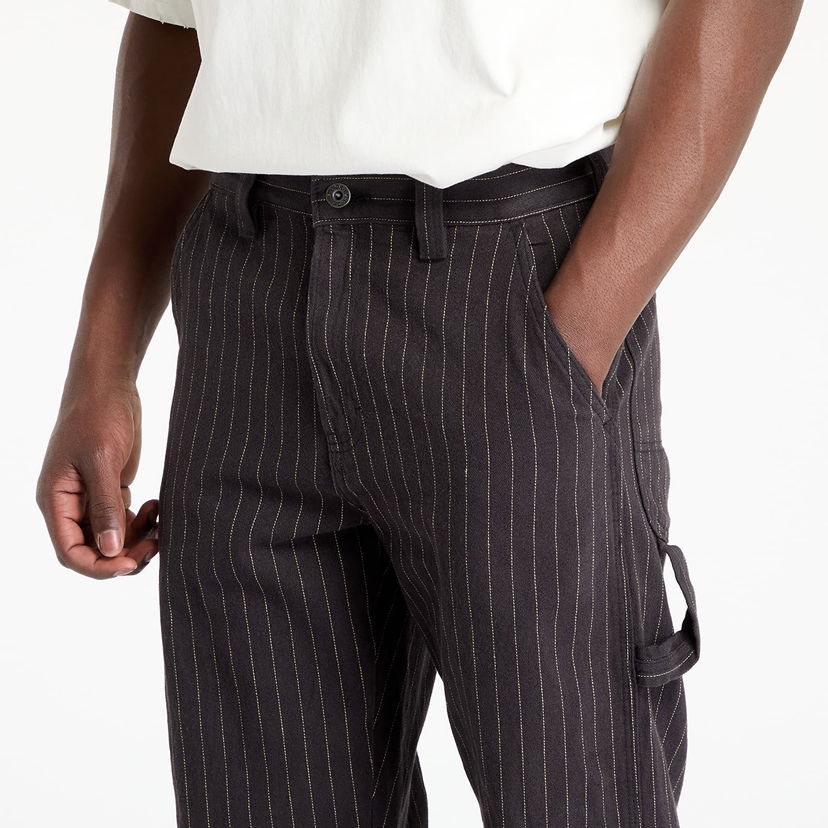 Cargo housut Dickies Dickies Service Carpenter Striped Pants Musta | DK0A4Z6QBLK1