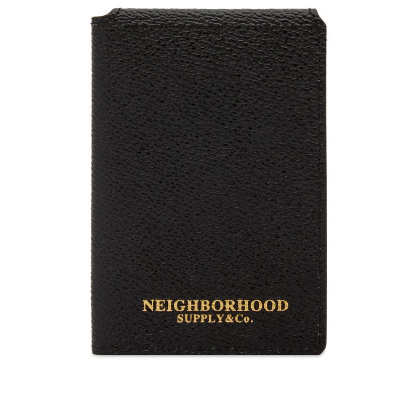 Lompakko Neighborhood Neighborhood Coated Card Case Musta | 251MVNH-AC02-BLK
