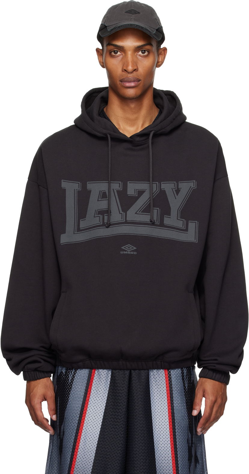 Huppari Umbro Lazy Mask Hoodie Musta | UBMW0239FA163