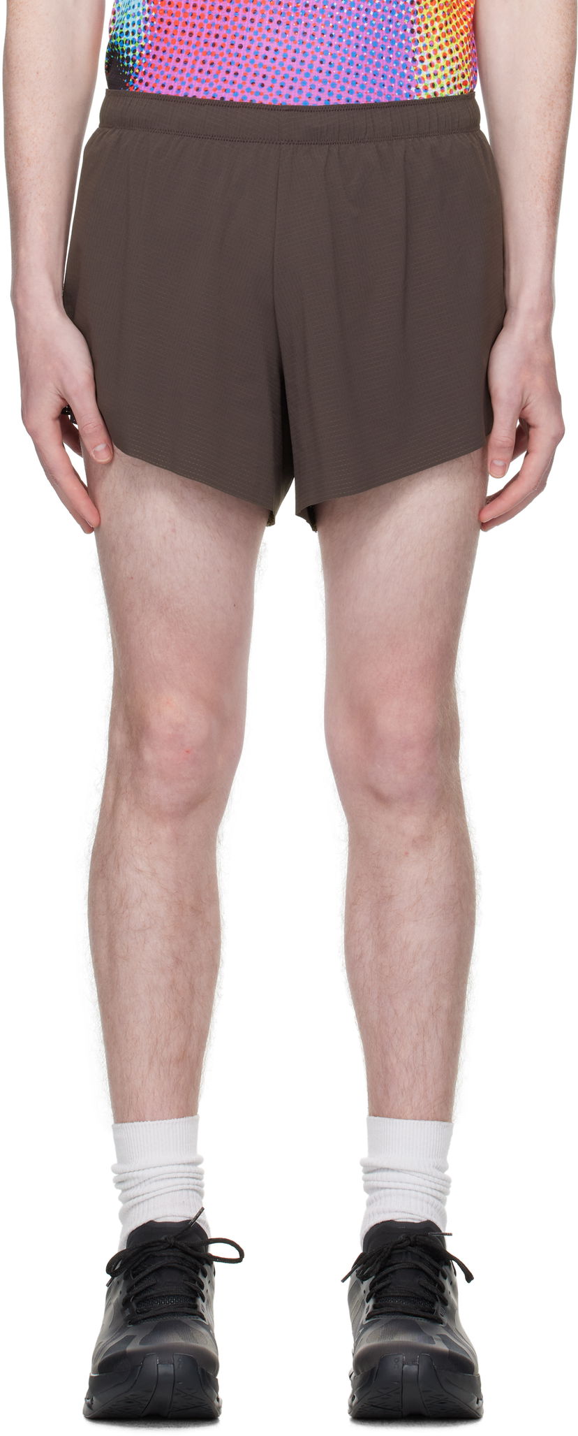 Shortsit Soar Running Hot Weather Shorts Ruskea | SS25-SS20M-GRE/BLK