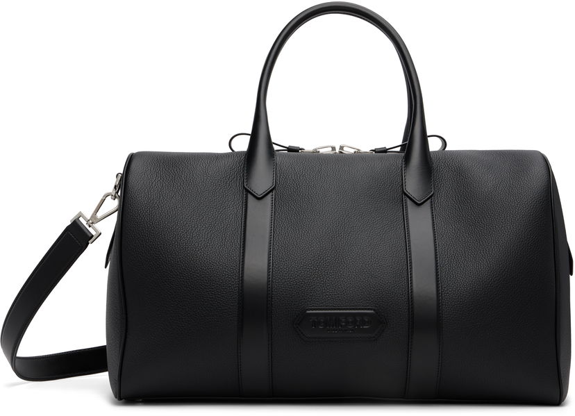 Matkalaukku Tom Ford Tom Ford Soft Grain Leather Duffle Bag Musta | H0677-LCL213S