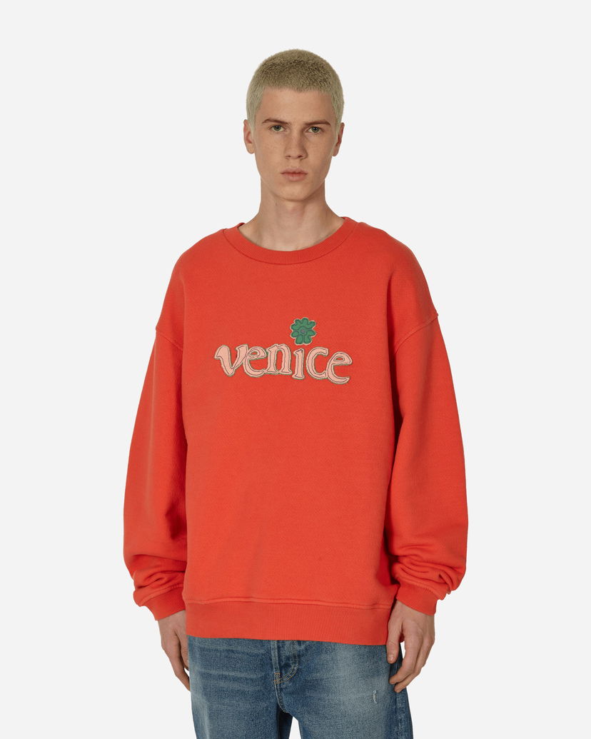Huppari ERL Crewneck Sweatshirt Punainen | ERL08T025 1