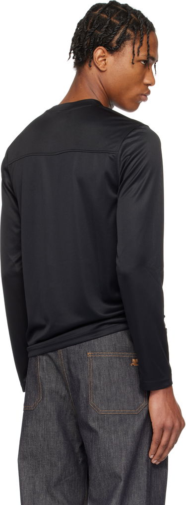 T-paita Courrèges Courrèges Football Jersey T-Shirt Musta | 125JTS022JS0195, 2