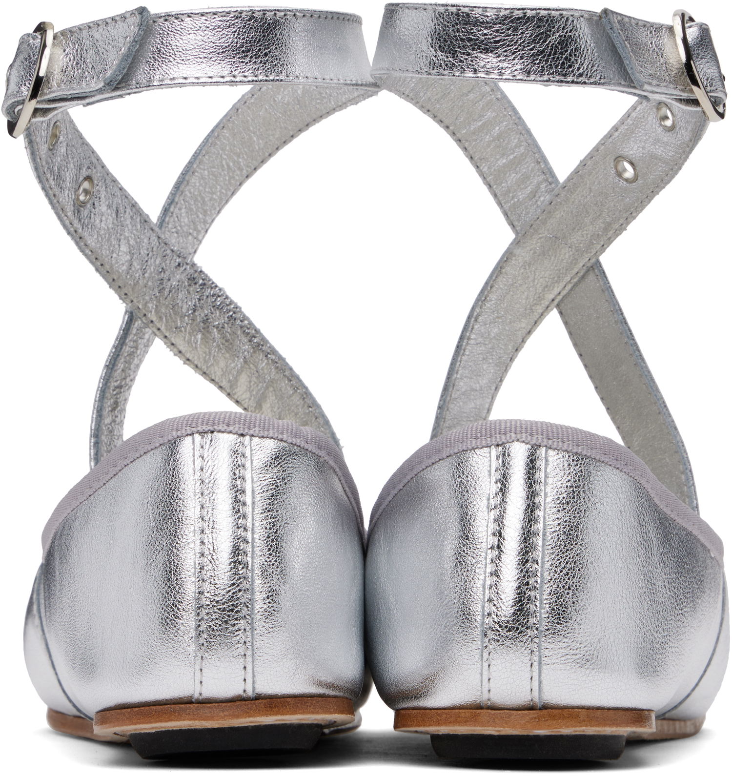 Vyöt Repetto Repetto Sophia Belt Ballerina Flats Metallinen | V4232VEM, 1