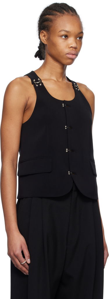 Liivi We11done We11done Hook Vest Musta | WD-VT0-25-022-W-BK, 1