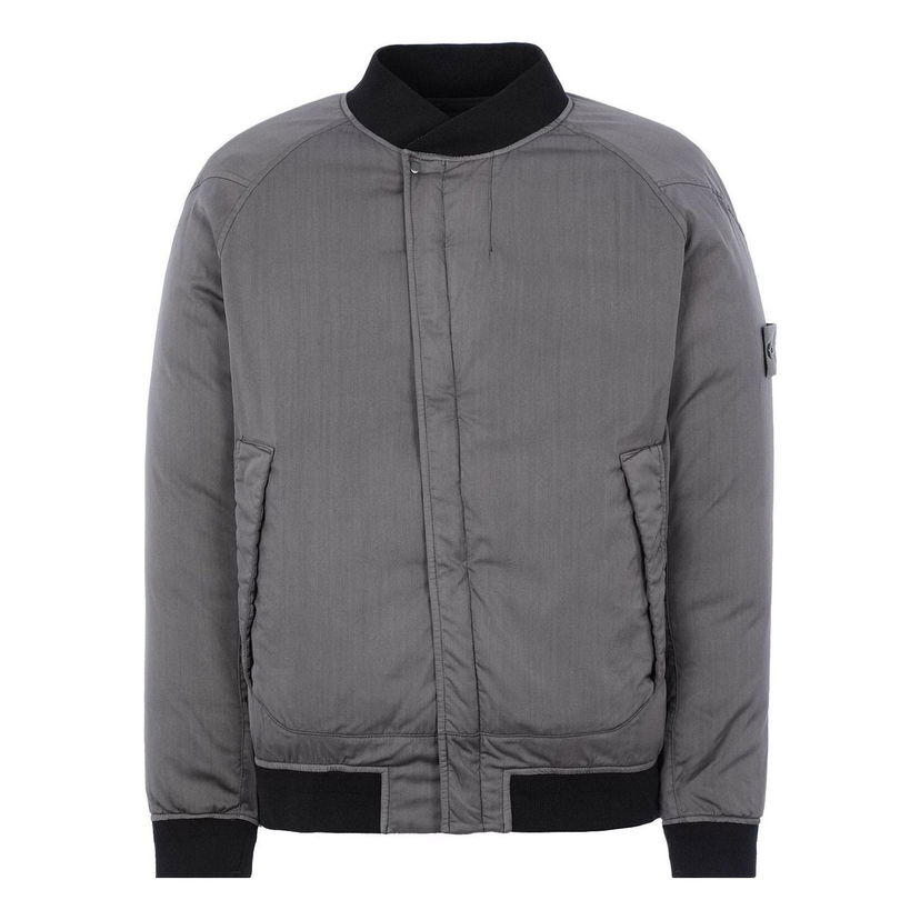 Bomber-takki Stone Island Ghost Bomber Jacket Harmaa | 7315439F2-V0067
