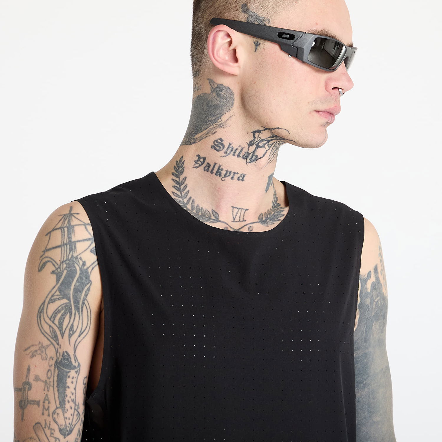 Tankkitoppi Y-3 Y-3 Running Tank Top Musta | JN4885, 1