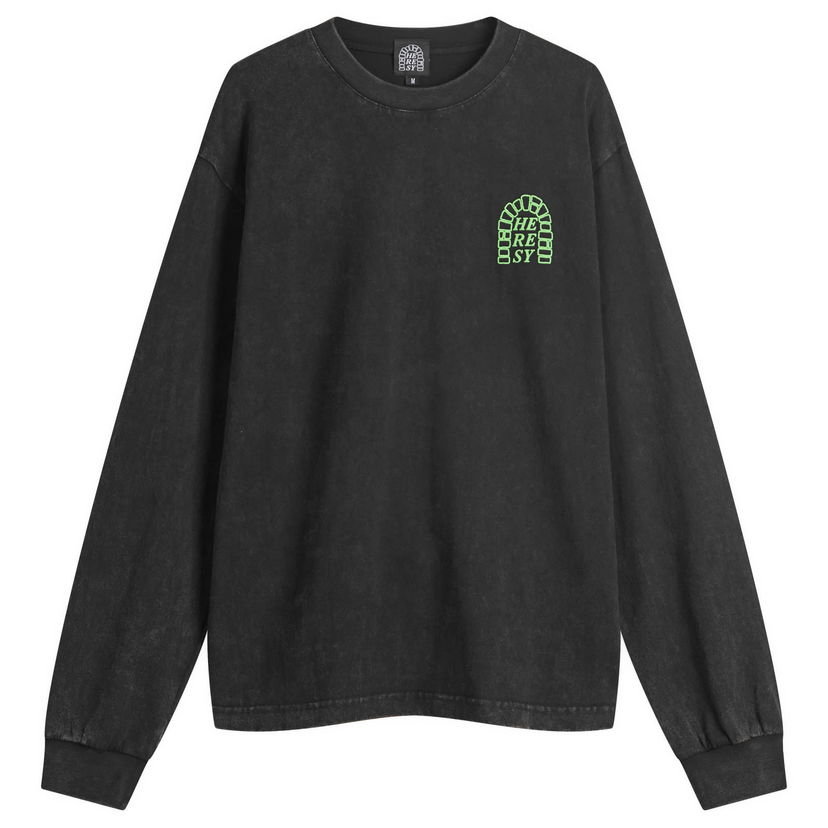 T-paita Heresy Arch Long Sleeve T-Shirt, Size Large Musta | HAW25-T11A