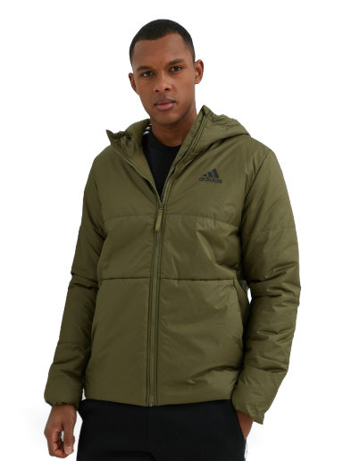 Puffer takki adidas Performance Jacket Vihreä | HG6271