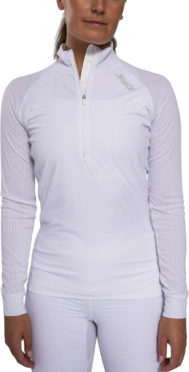 T-paita SWIX Swix RaceX Classic Wind Half Zip Top Valkoinen | 10104-23-00000