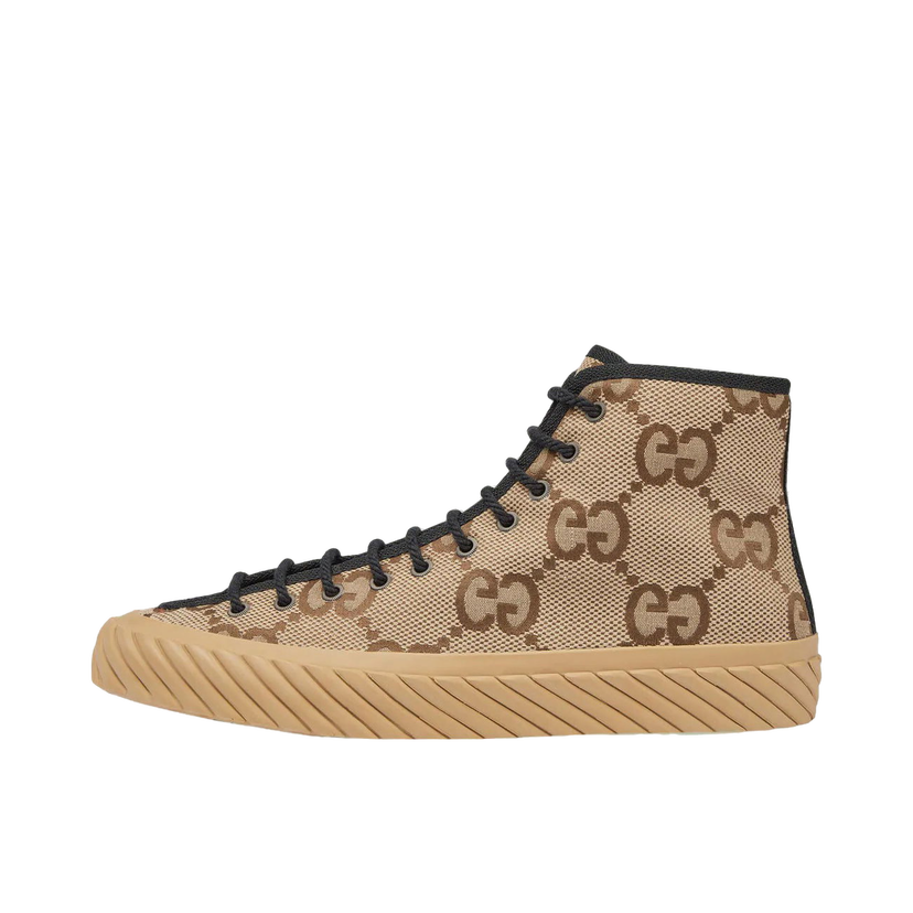 Tennarit ja kengät Gucci Maxi GG High Top 'Beige Ebony' Beige | 703034 UKOH0 2590