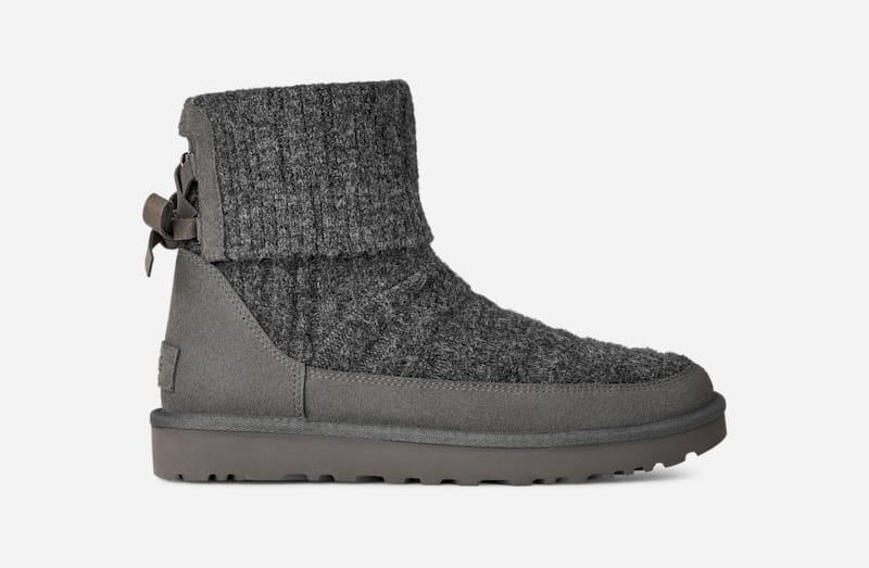 Tennarit ja kengät UGG Classic Mini Cabelle Knit Boot Harmaa | 1174578-MNGRY, 0