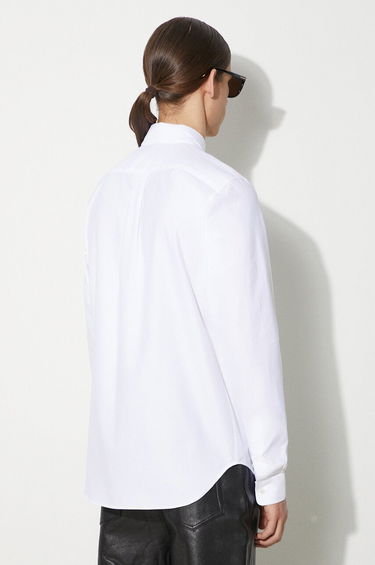 Paita MAISON KITSUNÉ Maison Kitsuné Mini Fox Head Classic BD Shirt - Regular Fit Button-Down Valkoinen | MM00413WC2010, 2