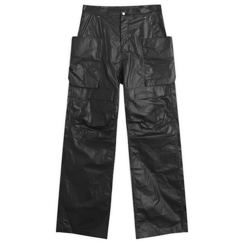 Cargo housut Rick Owens Rick Owens Stefan Cargo Poplin Pants, Size Large Musta | RU02E1346-PCT-09