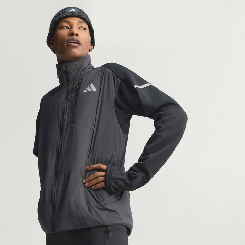 Takki adidas Performance Climawarm Running Jacket Adi365 Musta | JM5729
