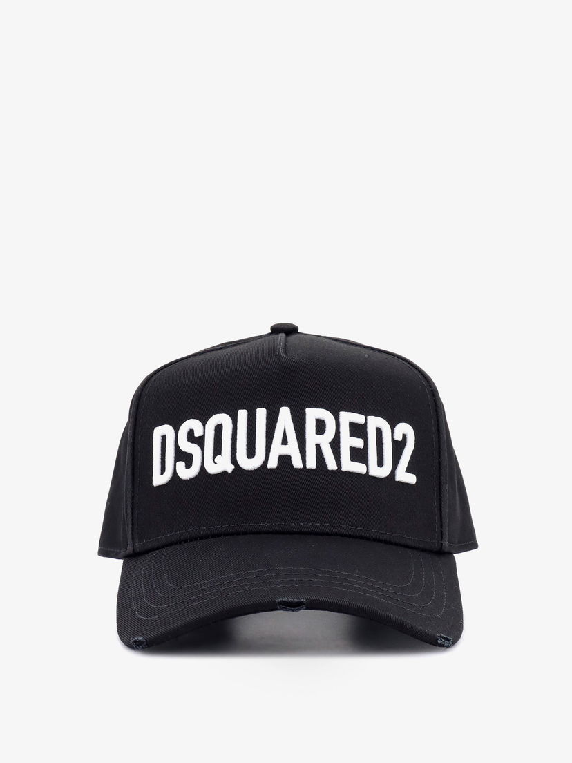 Korkki DSQUARED2 DSQUARED2 Baseball Cap with Logo Musta | BCM066005C00001M063