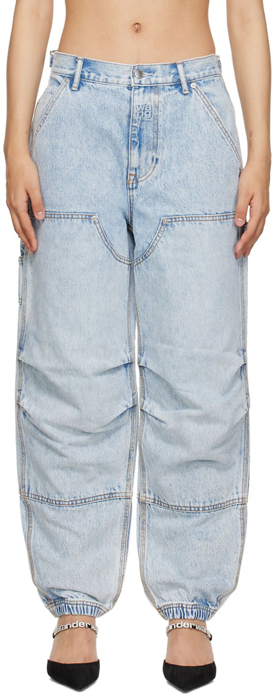 Jeans Alexander Wang Alexander Wang Double Front Carpenter Jeans Sininen | 4DC4214012
