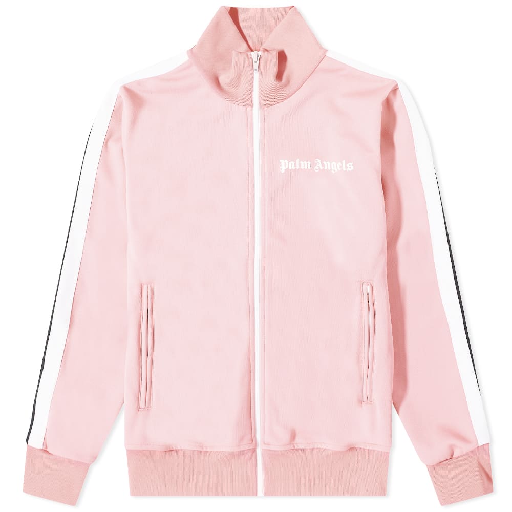 Bomber-takki Palm Angels Taped Track Jacket Vaaleanpunainen | PMBD001C99FAB0013401, 0