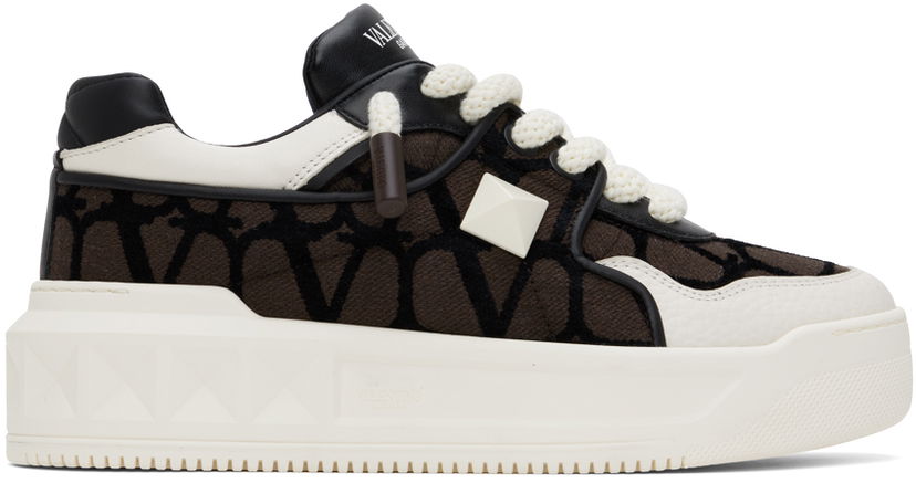 Tennarit ja kengät Valentino Valentino Garavani One Stud XL Low-Top Ruskea | 5Y2S0G37IFF