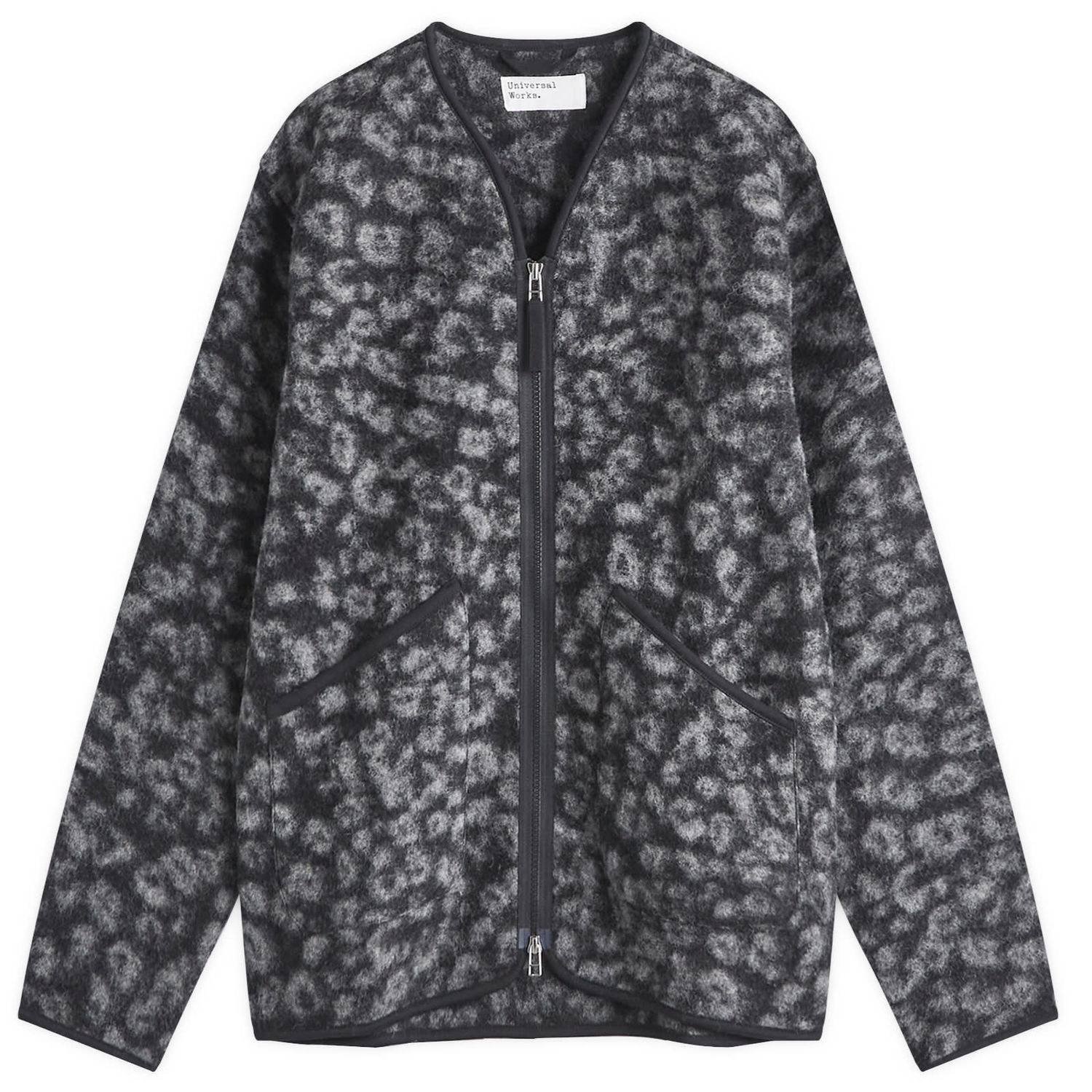 Takki Universal Works Wool Fleece Liner Jacket, Size Large Harmaa | P31200-BCH, 1