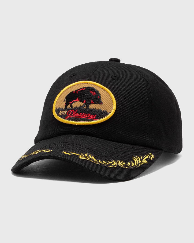 Korkki Pleasures Iuter Daniele Baseball Cap Musta | P24IU013-BLACK