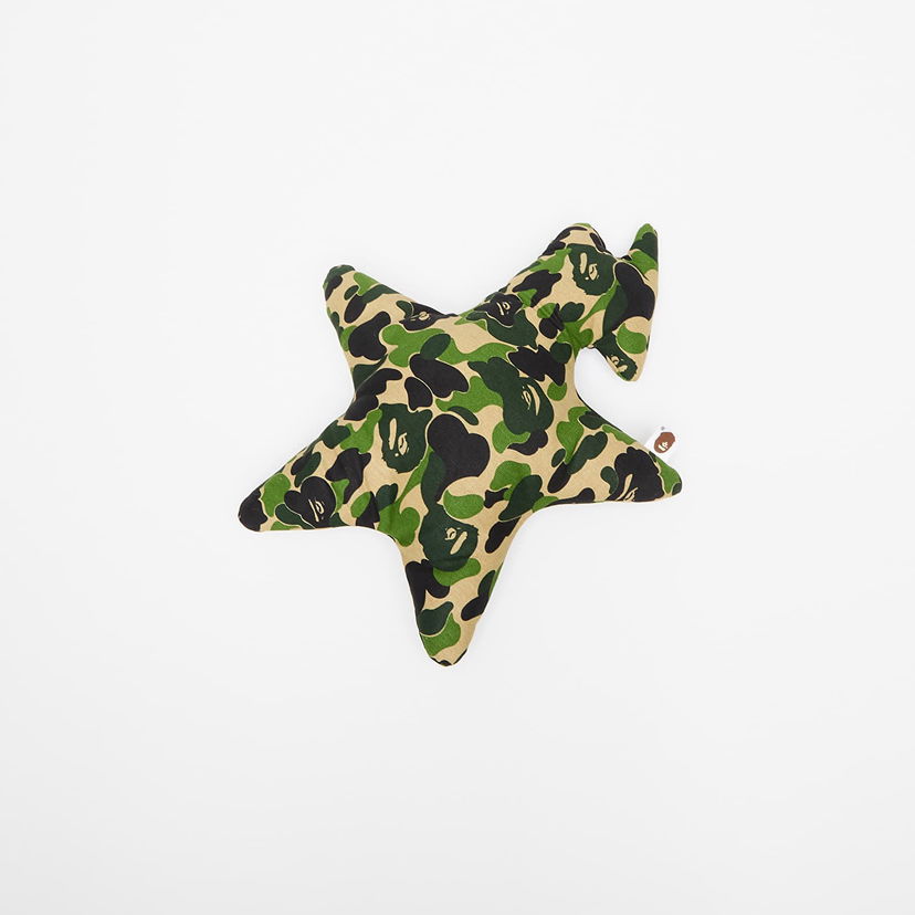 Kodin sisustus BAPE Bathing Ape Abc Camo Star Cushion Vihreä | 001HOK801004M GRN