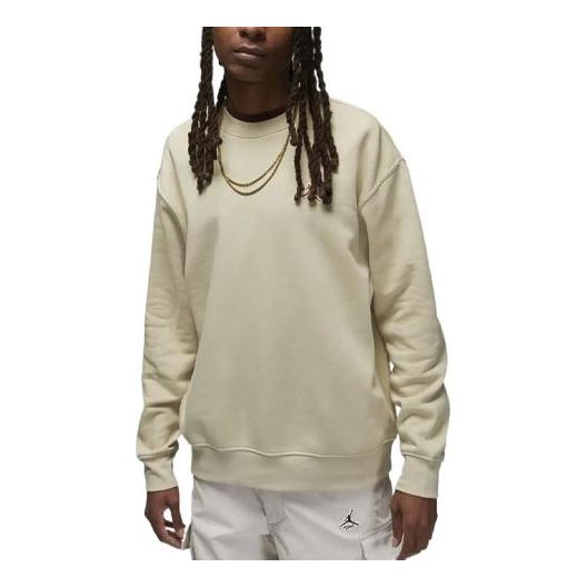 Villapaita Jordan Men's Sportswear Crewneck Sweatshirt Beige | FD0594-206