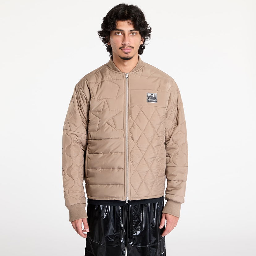 Bomber-takki Pleasures Stonehenge Quilted Jacket Beige | P24W016 BROWN