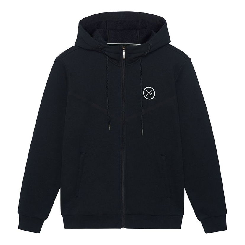 Huppari Li-Ning Wade Graphic Hoodie Tummansininen | AWDSH87-1