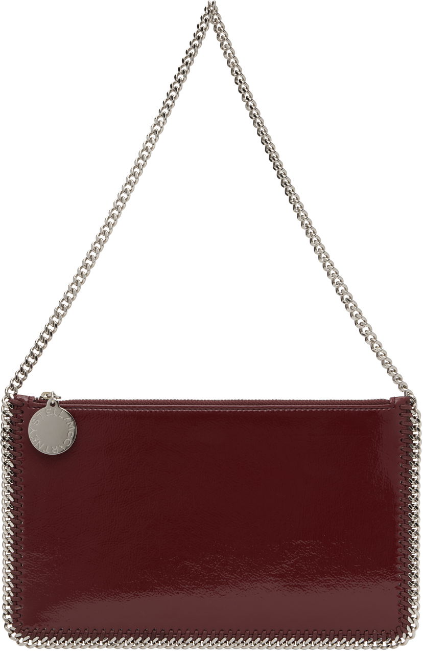 Lompakko Stella McCartney Falabella Chain Wallet Burgundia | 7P0076WP0495