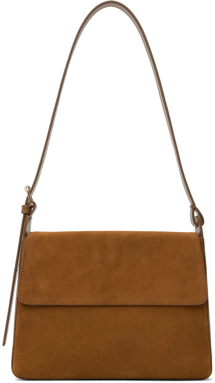 Olkalaukku A.P.C. Flap Shoulder Bag Ruskea | PXBRT-F61924