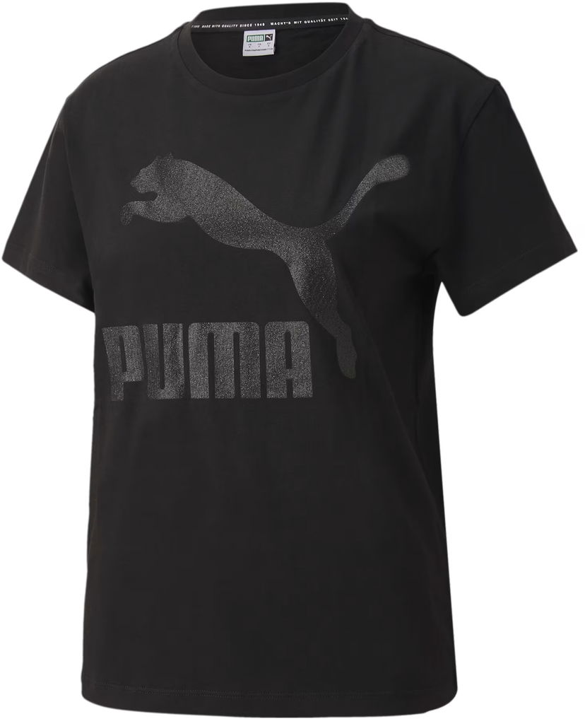 T-paita Puma Classics Logo Graphic T-Shirt Musta | 597618-051