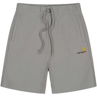 Shortsit Carhartt WIP American Script, Marengo Harmaa | I031685.0WFXX, 0