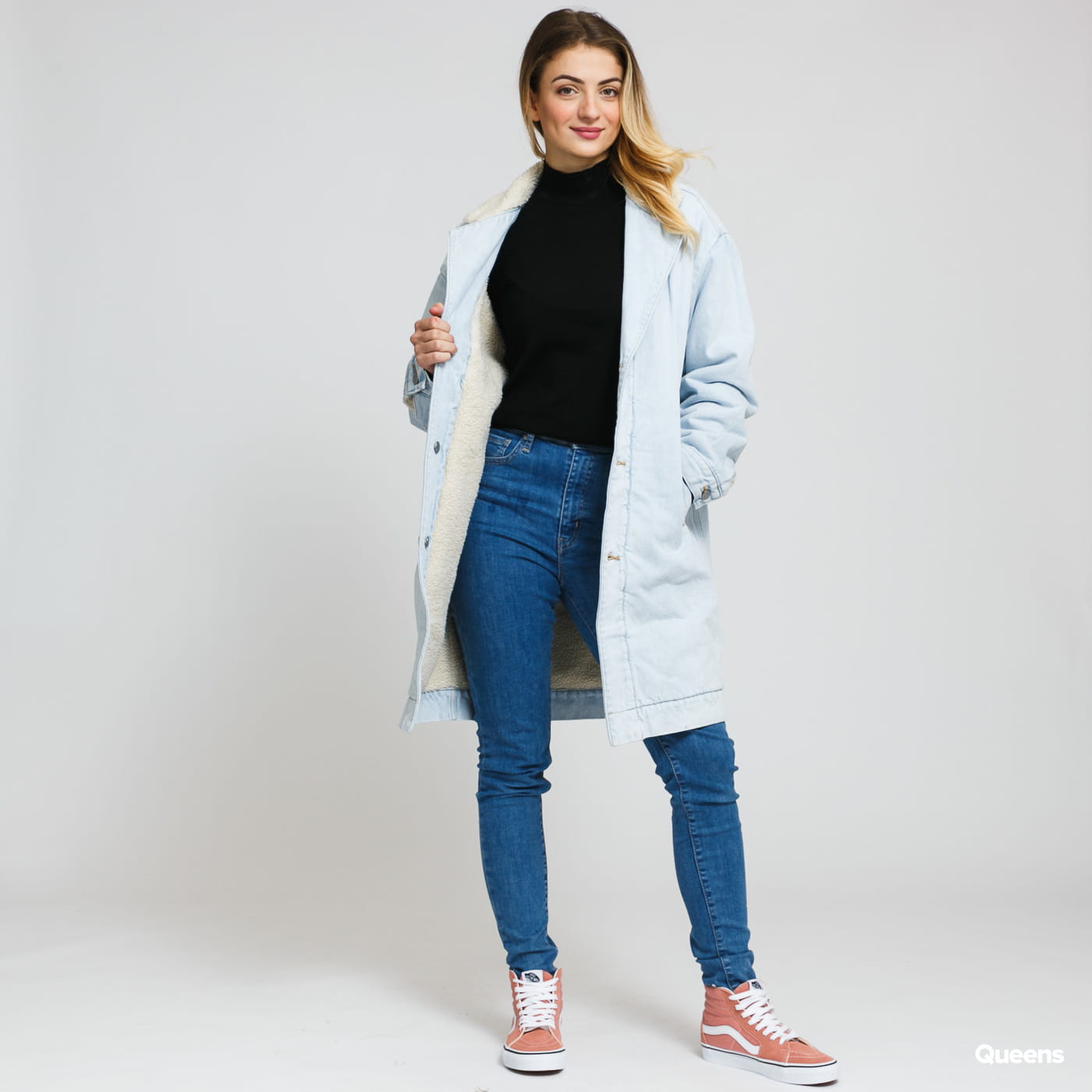 Takit Levi's Reversible Sherpa Coat reverse Sininen | 24776-0000, 0