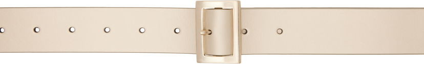 Vyöt Rick Owens Rick Owens Stooges Metallic Belt Beige | RA01E0683 LGEMGH