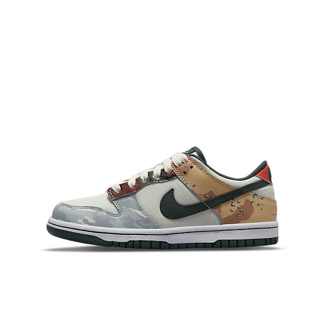 Tennarit ja kengät Nike Dunk Low SE "Sail Multi-Camo" GS Monivärinen | DB1909-100, 0