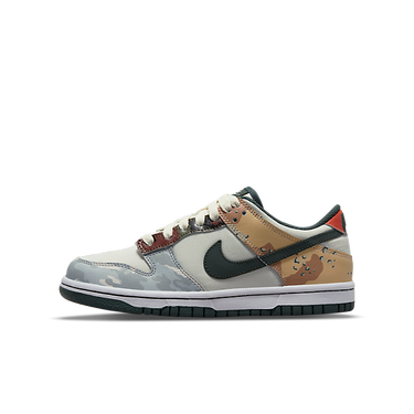 Tennarit ja kengät Nike Dunk Low SE "Sail Multi-Camo" GS Monivärinen | DB1909-100, 0