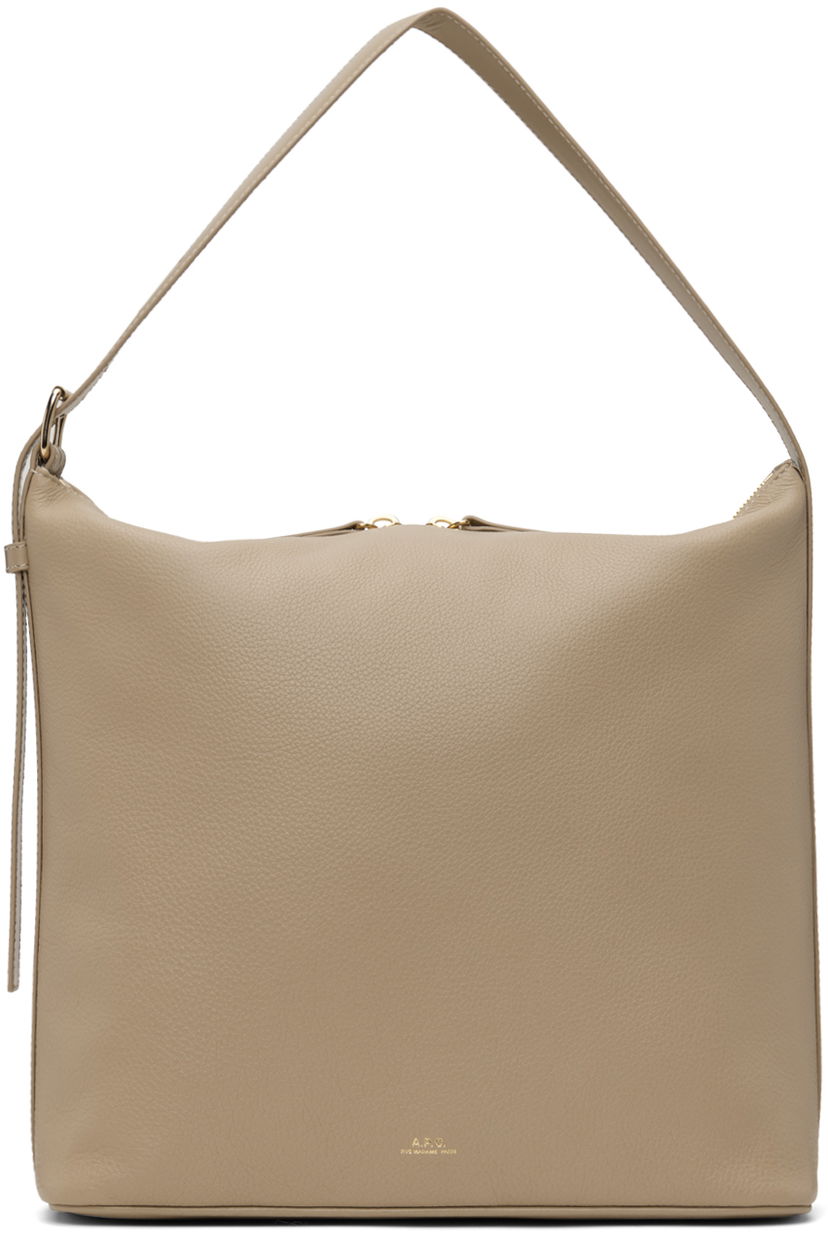 Vaatteet A.P.C. Beige Vera Tote Beige | PXBVS-F61902