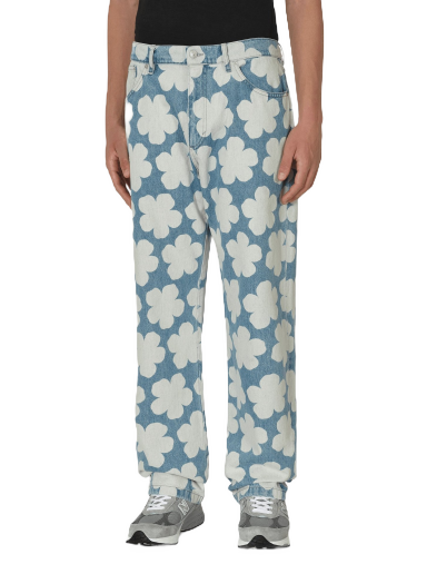 Jeans KENZO Hana Dots Loose Fit Jeans Sininen | FC65DP4029GP 64