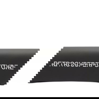 Aurinkolasit RETROSUPERFUTURE Troll Rectangular Frame Sunglasses Musta | 8059026147956, 4