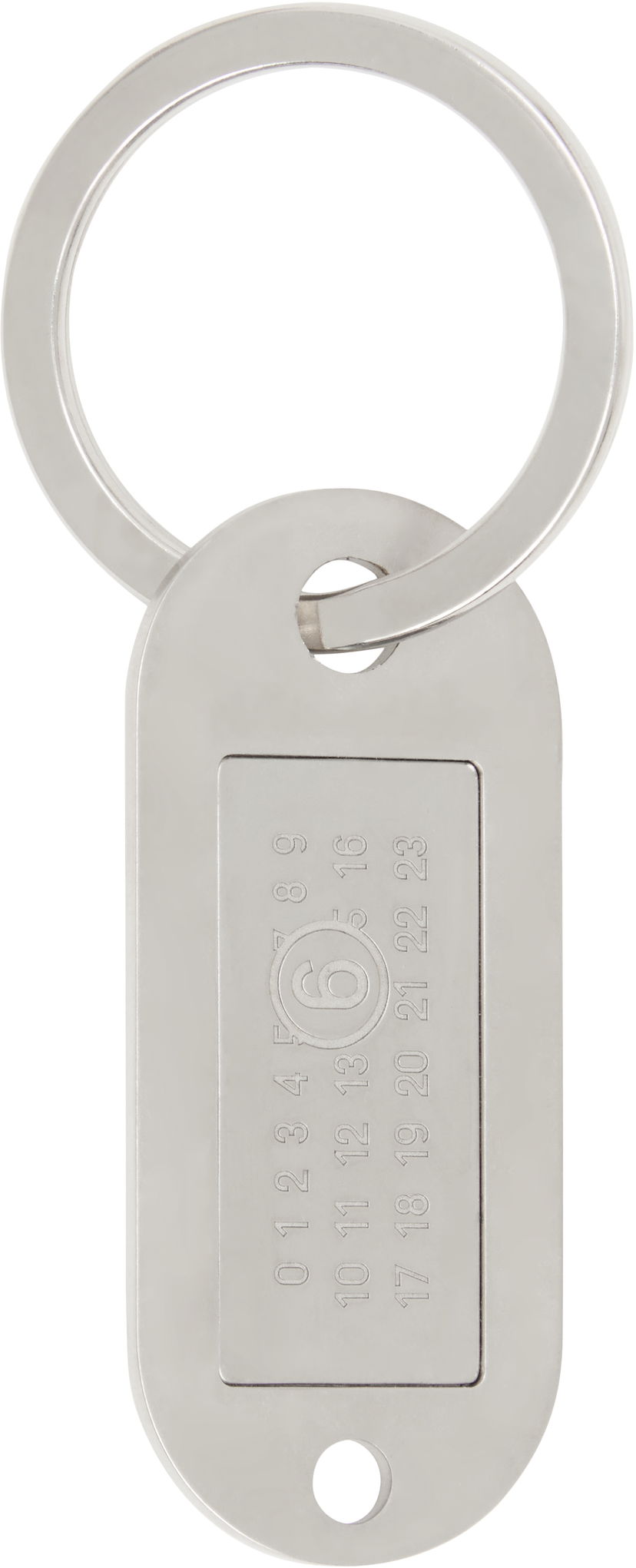 Avaimenperät Maison Margiela MM6 Maison Margiela Numbers Keychain Metallinen | SM6UA0014 P7210