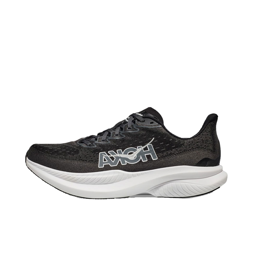 Juoksu Hoka One One Mach 6 Black White (Women's) Musta | 1147810-BWHT