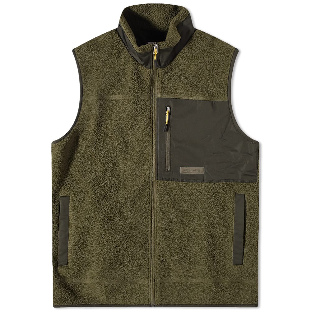 Liivi NORSE PROJECTS Frederik Fleece Gilet Vihreä | N50-0205-8098, 0