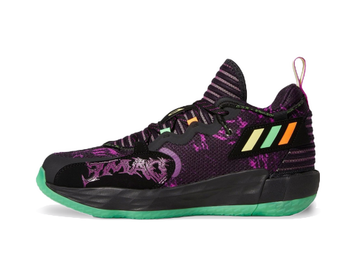 Koripallo adidas Originals Dame 7 EXTPLY "Halloween" Musta | H67750