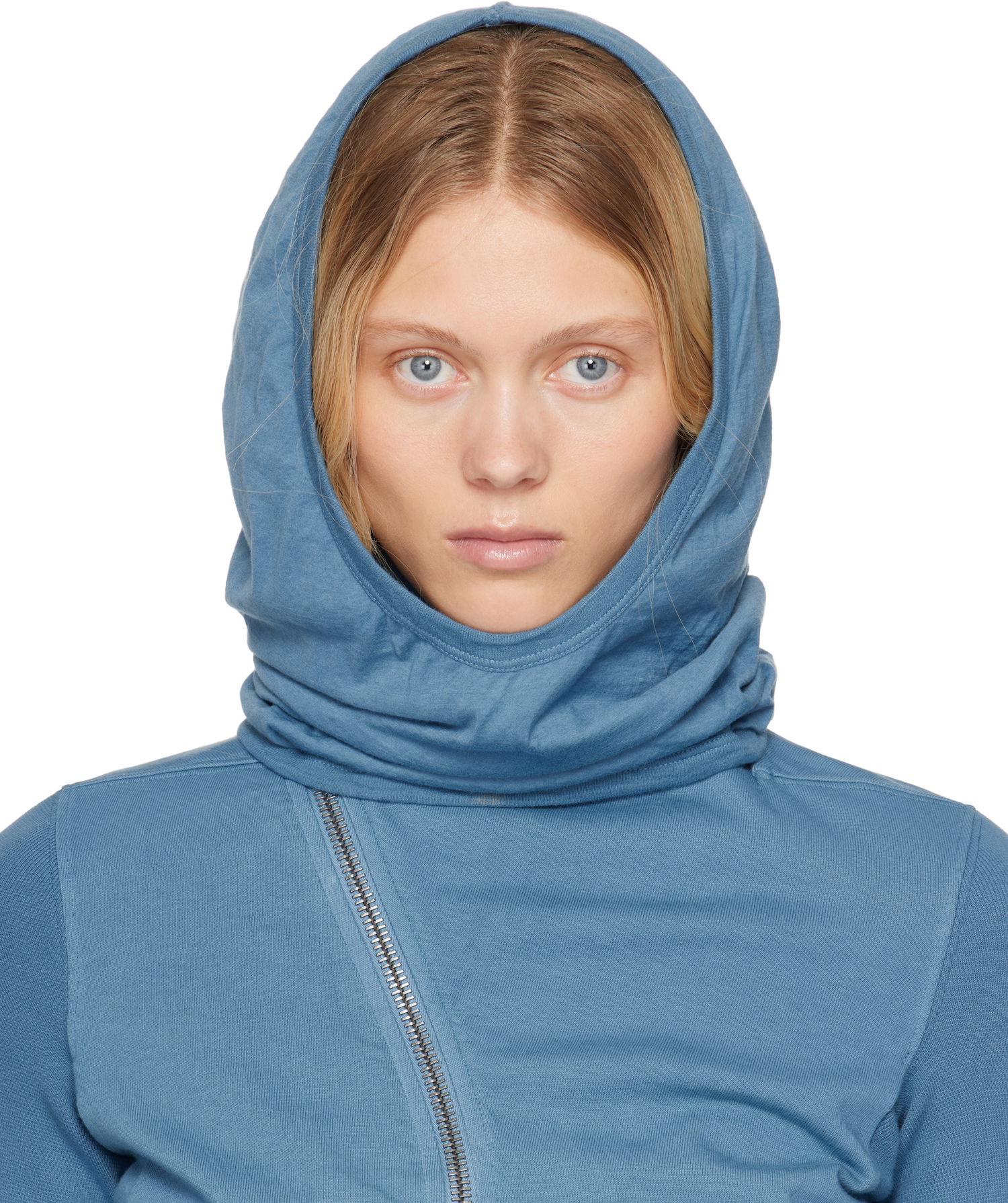 Huppari Rick Owens Rick Owens DRKSHDW Hollywood Grace Hoodie Sininen | DS01E3424 BHDB, 0